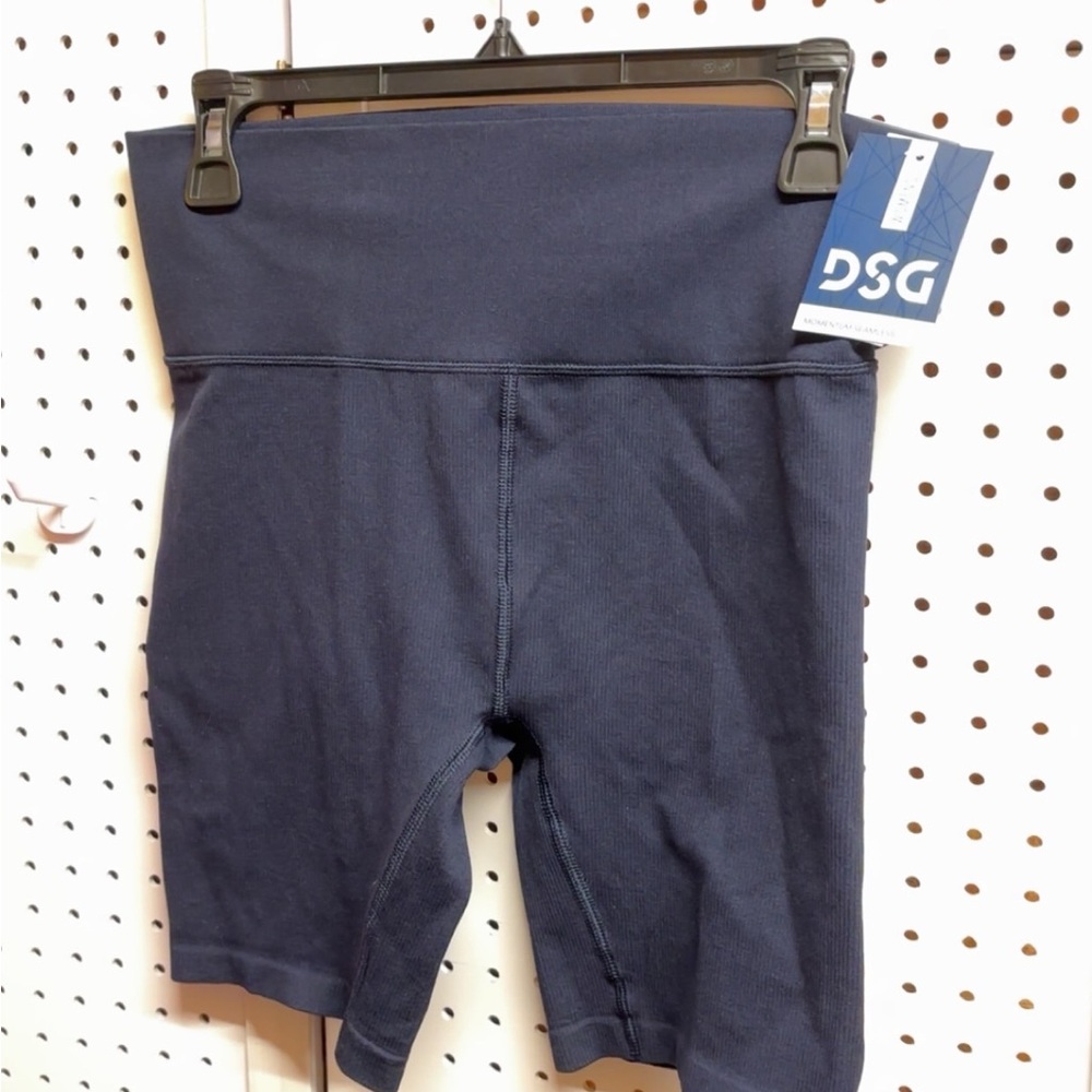 34. DSG Navy Blue Biker Shorts